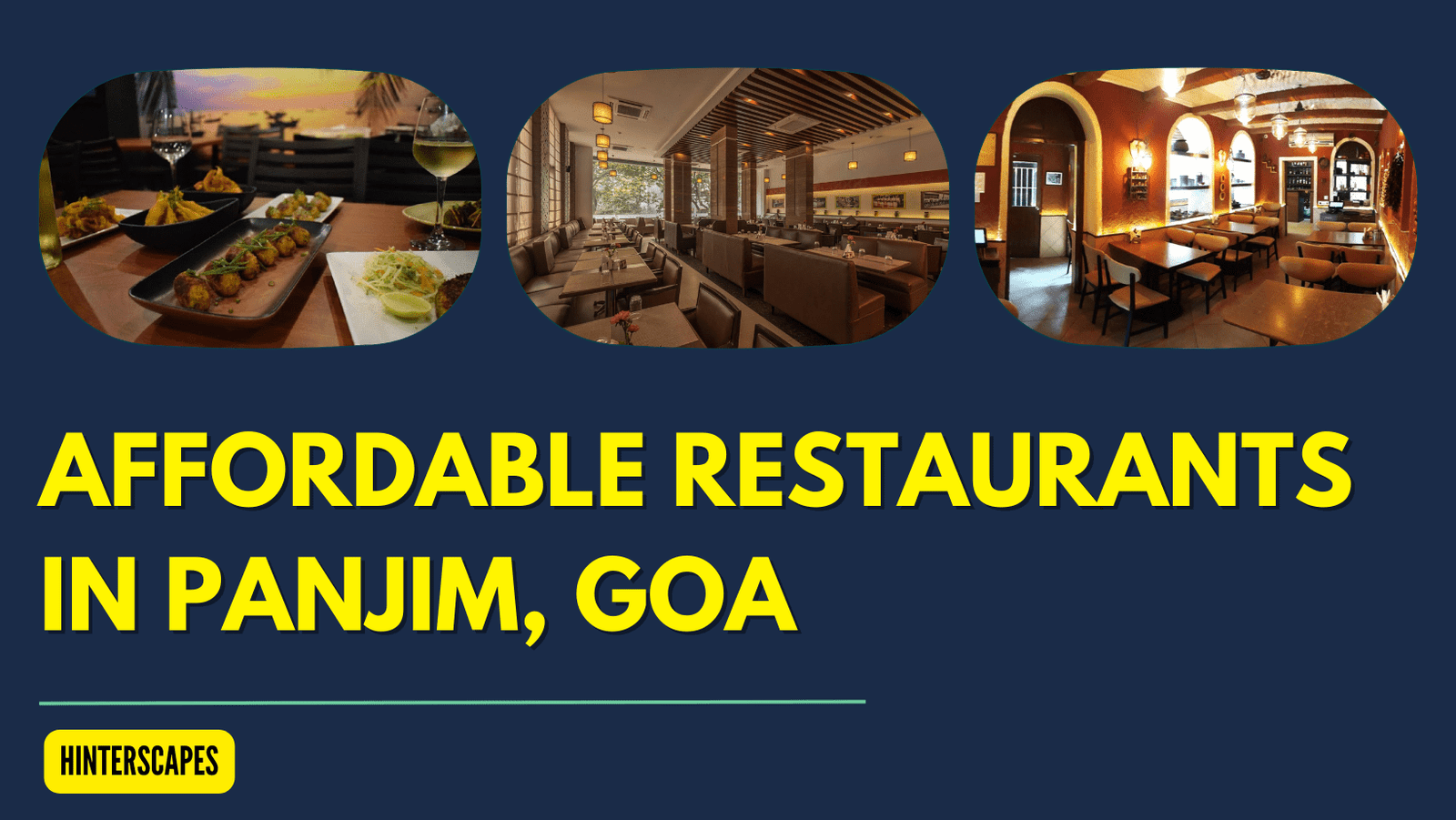 Affordable Restaurants in Panjim Goa