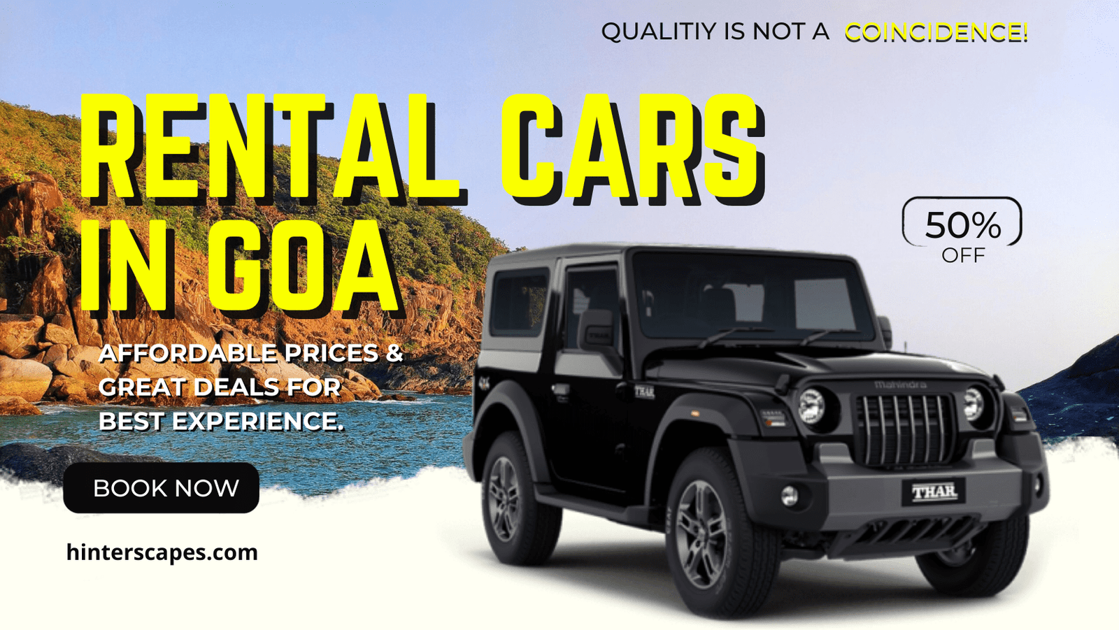 Book Best Rental Cars in Goa for Lowest Price