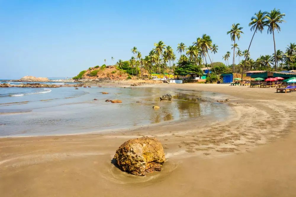 Candolim Beach in North Goa