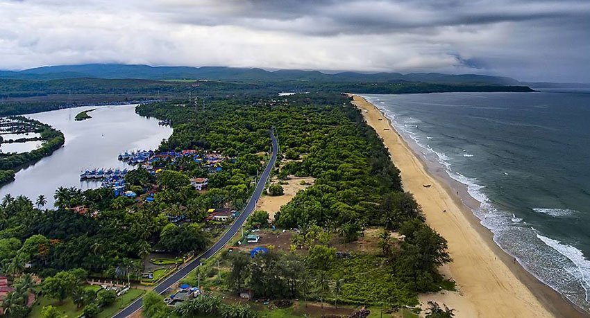 Mobor Beach in South Goa