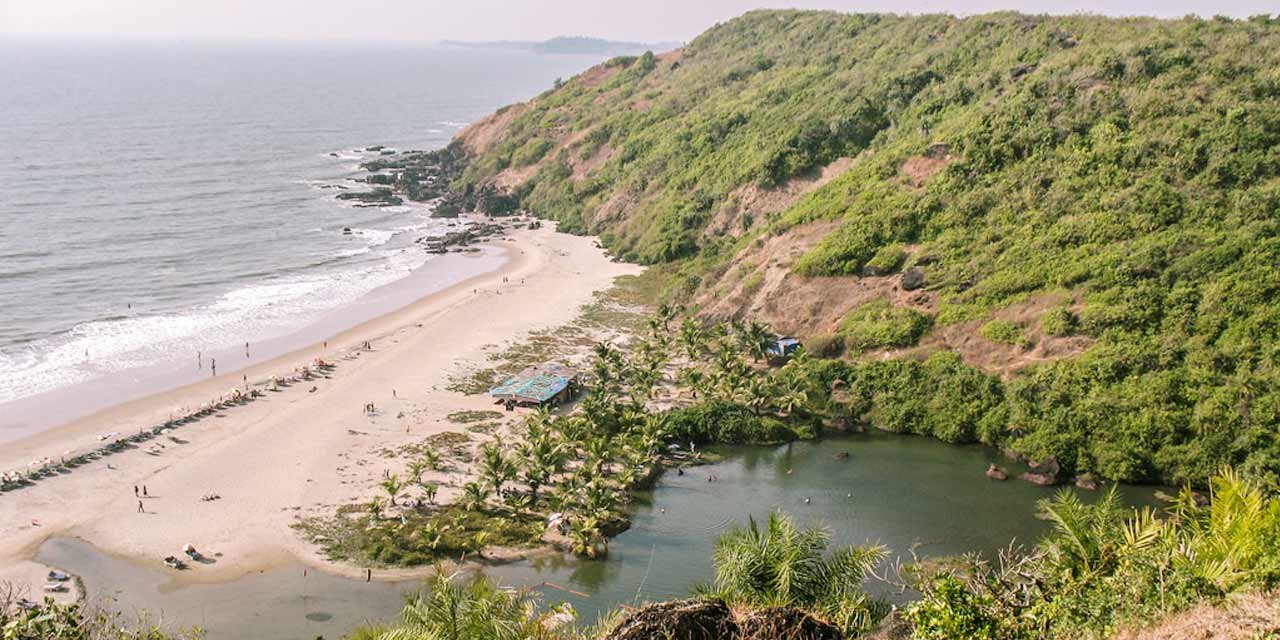 Arambol Beach in North Goa or Harmal Beach