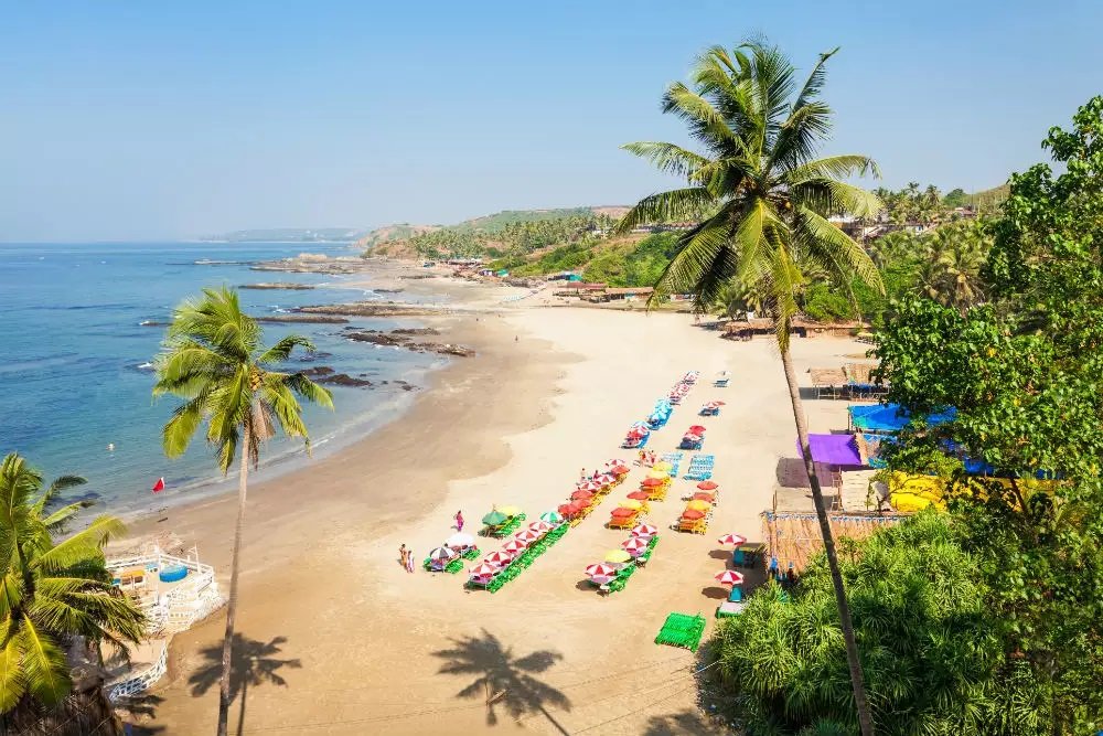 Baga Beach in North Goa