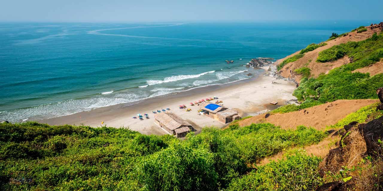 Chapora Beach in North Goa