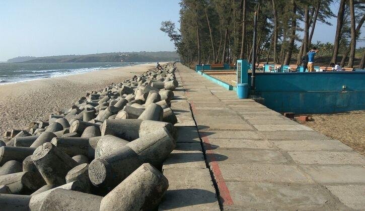 Querim Beach or Keri Beach in Goa