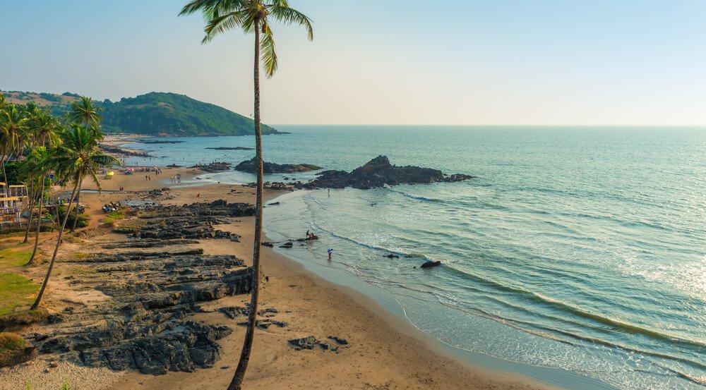 Vagator Beach in North Goa